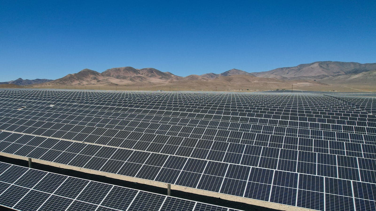 Solar installation at utility scale