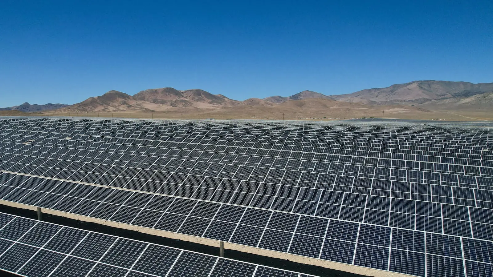 Solar installation at utility scale